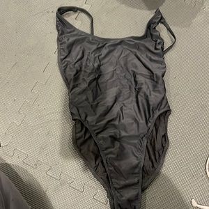 American apparel high cut one piece bathing suit